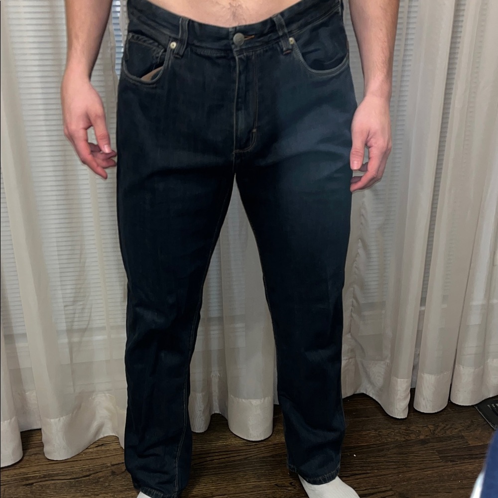 Tommy Bahama Men's Deep Indigo Straight Jeans